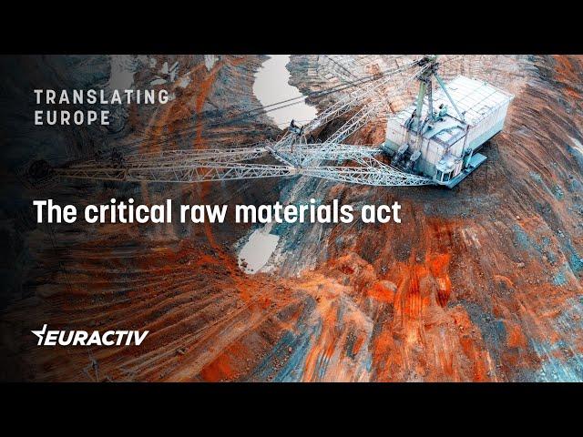 The critical raw materials act