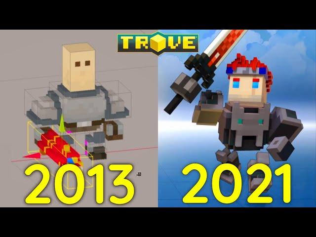 Evolution of Trove Game 2013-2021