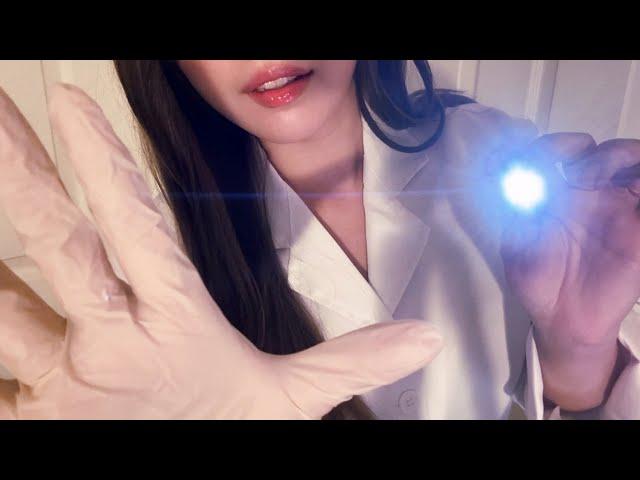 Eye cleaning ASMR ️ (relaxing&tingly visual triggers eye exam) (sub️)