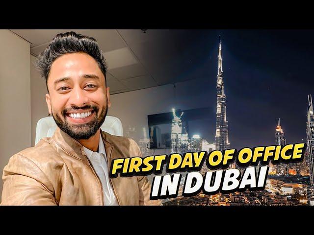 1st DAY | NEW JOB | DUBAI | MR SOHU |