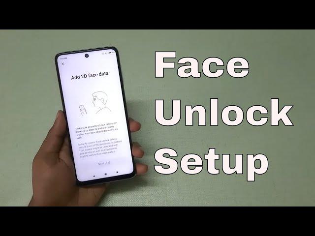 Redmi Note 9 Pro| Redmi Note 9 Pro Max Face Unlock Setup & Working