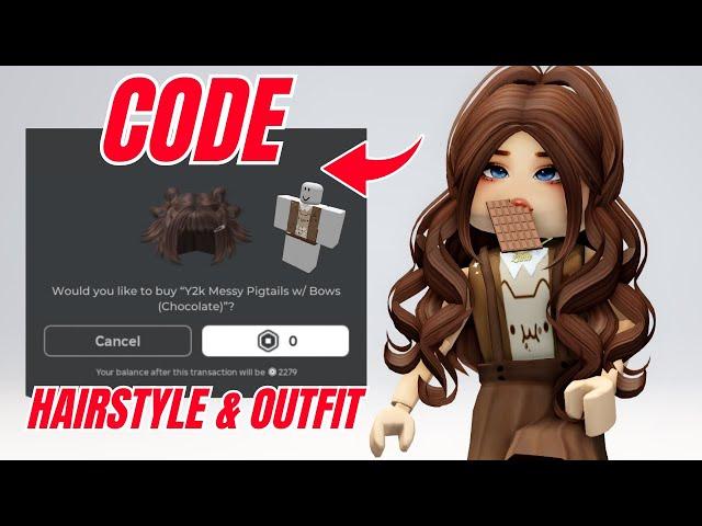 GET FREE HAIR CODE AND OUTFIT  (ROBLOX 2024)