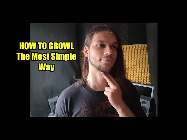 How To Growl For Beginners - False Chord Tutorial #vocaltutorial