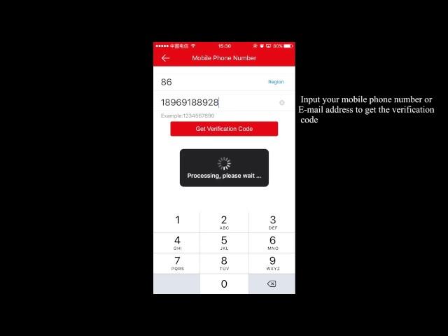 How to register a Hikvision Hik-Connnect account using the Hik Connect mobile APP