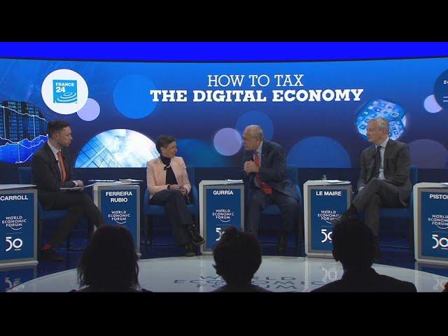 Davos Debate: Tackling the digital tax dilemma