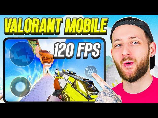 INSANE VALORANT MOBILE GAMEPLAY (120fps)