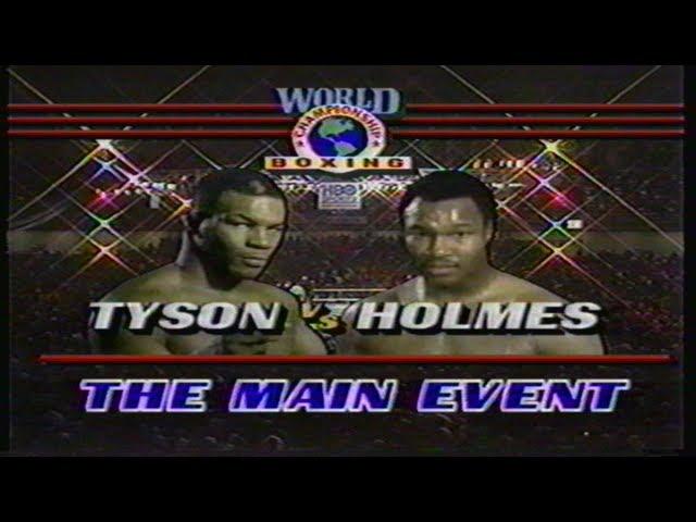 Mike Tyson vs Larry Holmes, HBO Program