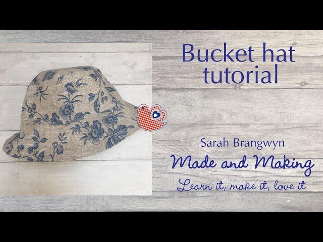 How to make a bucket hat