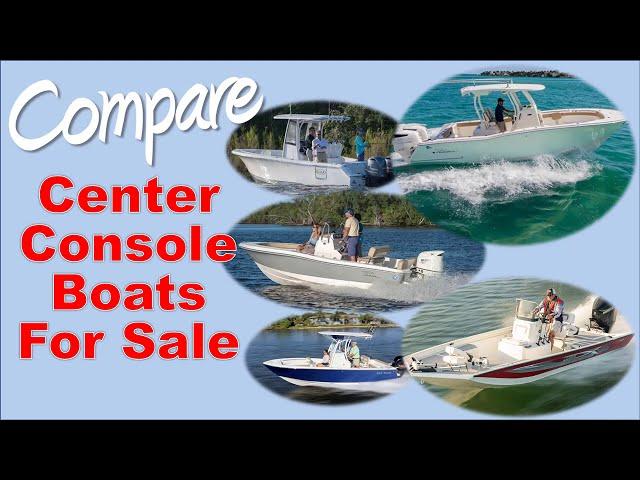 Compare Center Console Boats for Sale by Boat Dealer