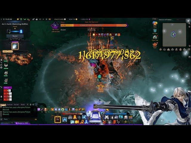 [Lost Ark] Ark Passive Igniter Sorceress Hard Aegir Gate 2