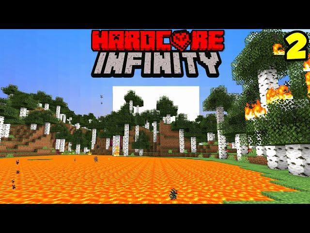 Hardcore Minecraft, But There's Infinite Dimensions | Episode 2