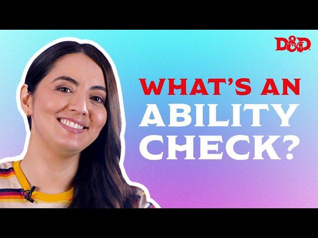 What is an Ability Check? | Dungeons and Dragons