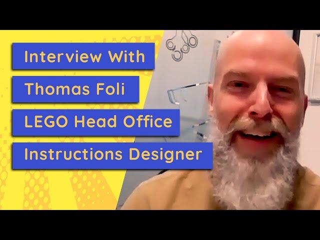 Interview With Thomas Foli - LEGO Senior Specialist Instructions | LEGO | CheepJokes