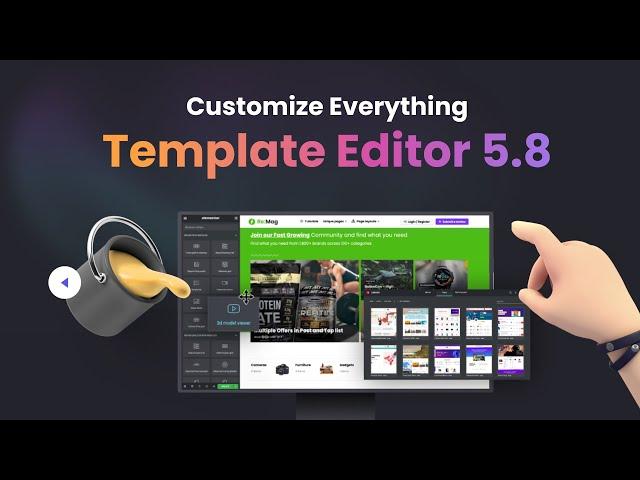 New Template Editor in Wordpress 5.8 and Rehub theme