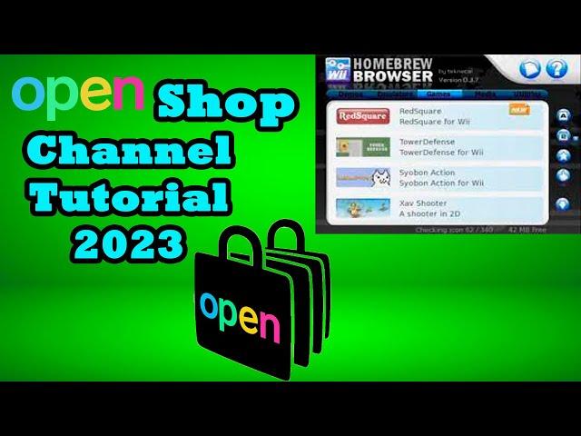 Download Homebrew Apps Direct on your Wii! (OPEN SHOP CHANNEL GUIDE)