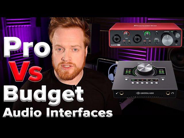 Cheap VS Expensive Audio Interface: Universal Audio Apollo Twin VS Focusrite Scarlett