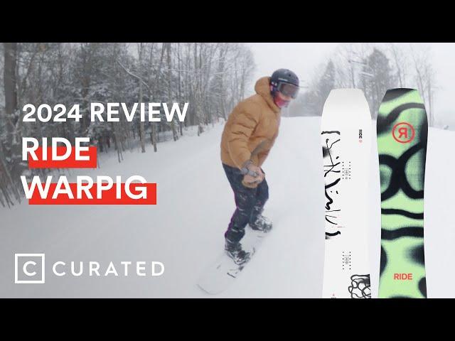 2024 Ride Warpig Snowboard Review | Curated