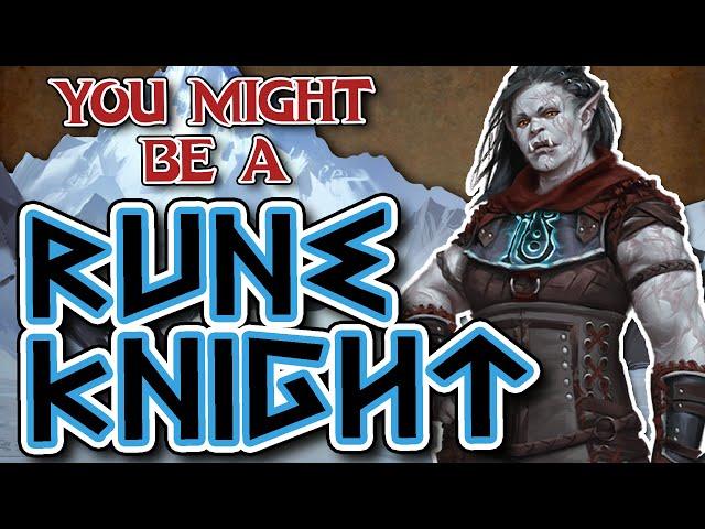 You Might Be a Rune Knight | Fighter Subclass Guide for DND 5e