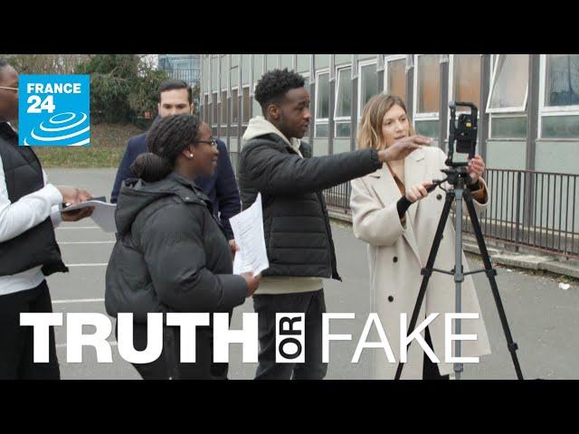 Truth or Fake 2022: Debunking fake news with high-school students