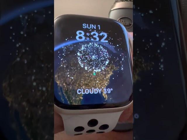 Apple Watch wishes me a Happy New Year!