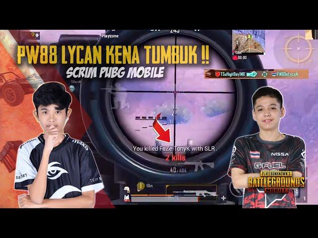 Perlawanan Sengit !! uHigh Hantar TonyK Back to Lobby !! Secret uHigh Gameplay - Scrim PUBG Mobile