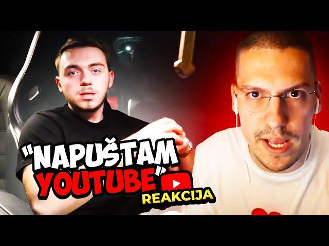 BAKA PRASE REAKCIJA NA NAPUŠTANJE GOLDENITA SA YOUTUBE SCENE