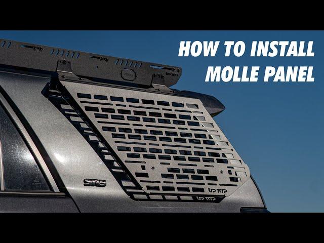 How To Install the Molle Panel for the 5th gen 4Runner Bravo Roof Rack