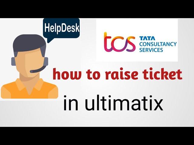 how to raise ticket in ultimatix #tcs #ultimatix #ticket #helpdesk