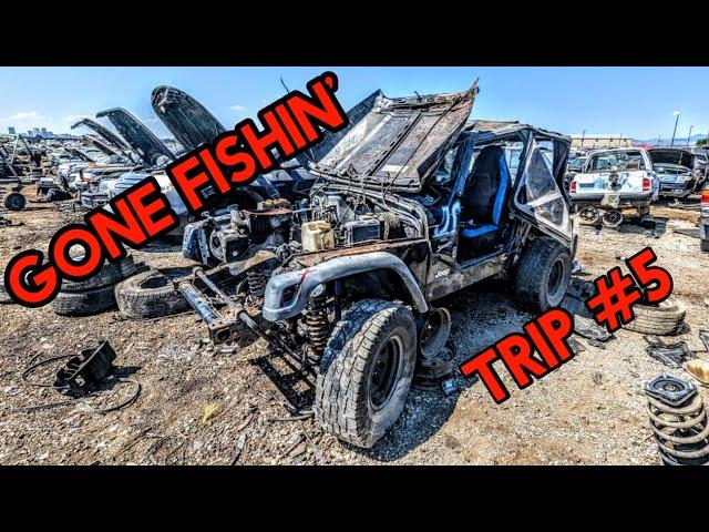 Gone Fishin' at the Junkyard Trip #5