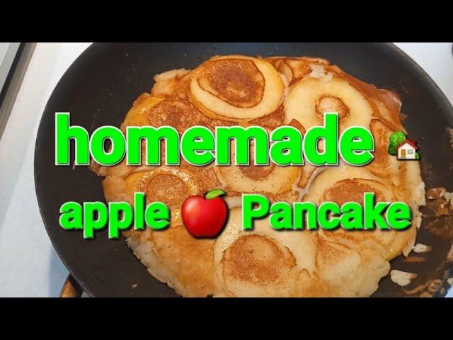 homemade Apple  Pancake 