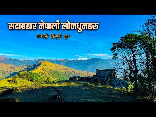 Nepali Flute Instrumental सदाबहार पुर्बेली बाँसुरी धुनहरु Nepali Dhun Old Nepali Purbeli Flute Music