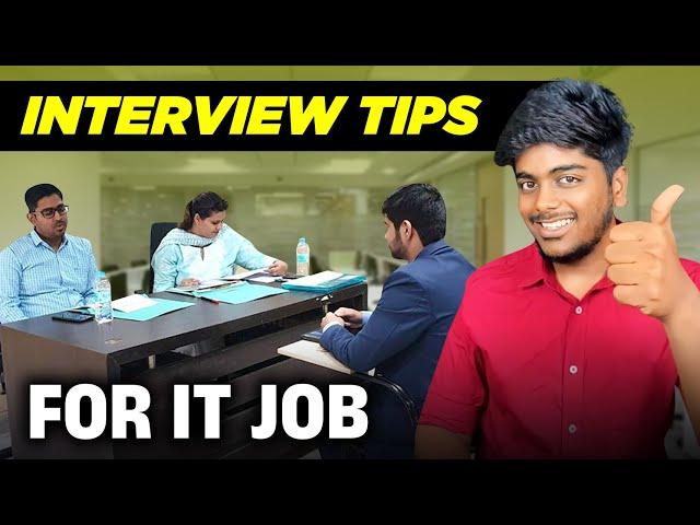 4 BEST Last Minute Interview Tips and Tricks   | how to prepare for a job interview tamil