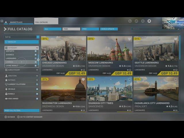 Microsoft Flight Simulator XBOX MARKETPLACE DISCOUNTS 22/12/21