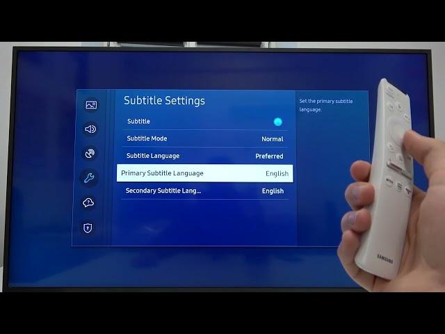 How to Enable Automatic Subtitles on Samsung The Frame - Subtitle Settings in Samsung Smart TV