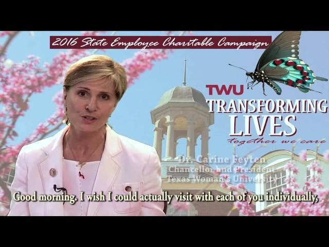 2016 SECC - TWU Chancellor Feyten