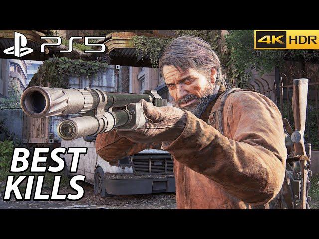 The Last of Us Part 1 PS5 - Best Kills 4 ( Grounded ) | 4k 60FPS