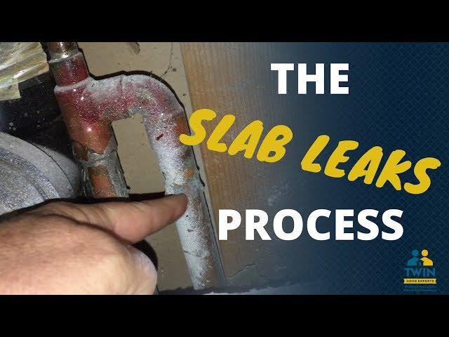 Residential Water Slab Leak Detection & Repair Job