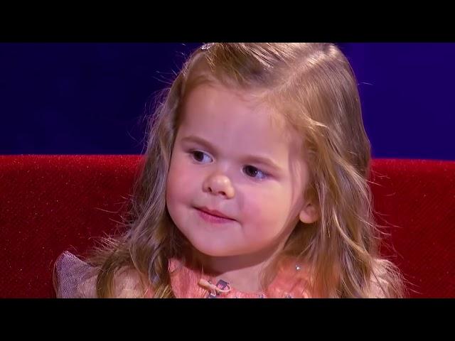 Claire Ryann on Little Big Shots Interview Adorable as ever   YouTube