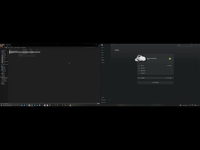 IL2 BOS VR setup for Oculus - Open Composite - AMD FSR - Debug tool - Oculus PC app....