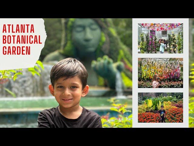 Atlanta Botanical Garden Tour | Vlog 35