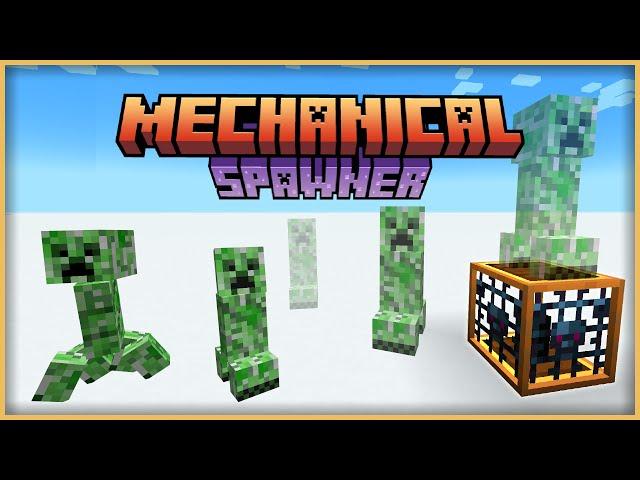 Create: Mechanical Spawner - Mod Spotlight [Tutorial] [Deutsch] [German]