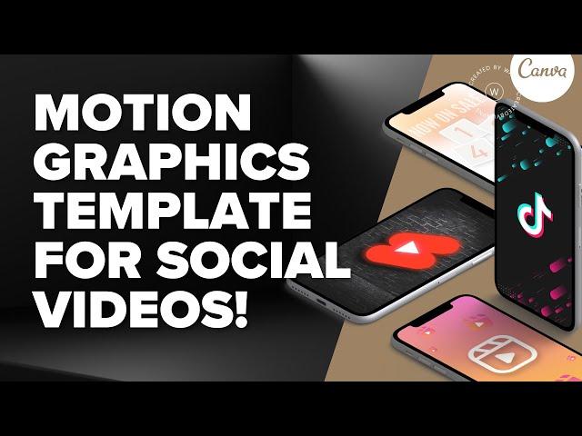 Create Your Own Template for Reels, Shorts, and TikTok videos!