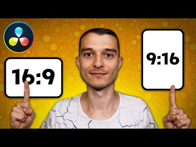 DaVinci Resolve hochformat oder querformat einstellen