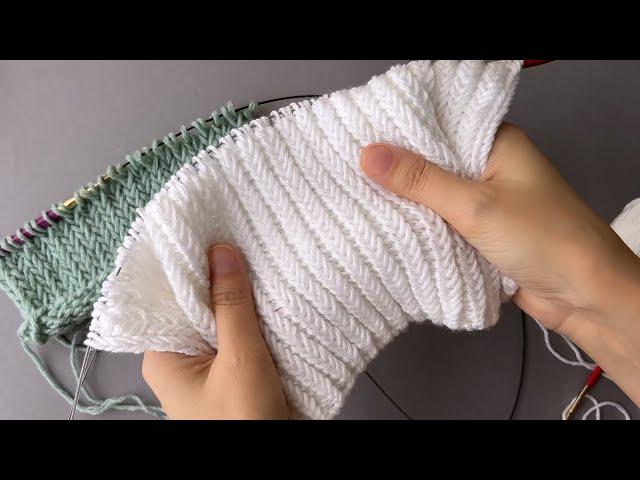 STOP!!! ENOUGH Knit 1 knit - 1 purl! This elastic band changes everything ️