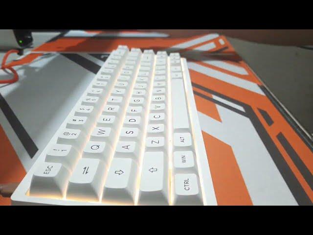 KBDfans67 Lite R4 Akko CS Crystal Switches Sound Test