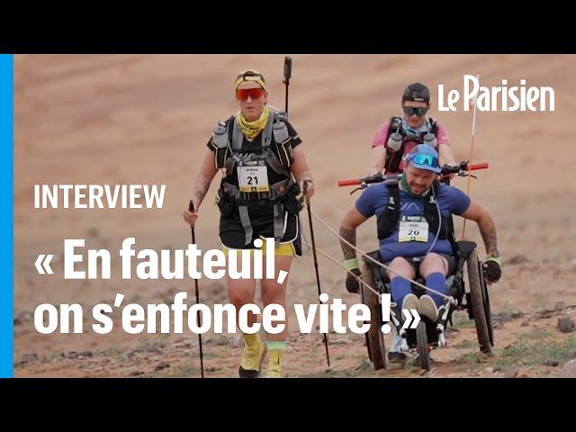 Rescapé du Bataclan, Pierre boucle le Marathon des Sables en fauteuil roulant