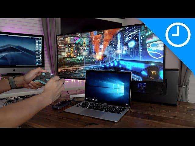 2018 MacBook Air Windows 10 RTX 2080 eGPU gaming setup!