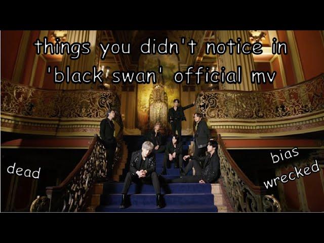 things you didn't notice in BTS 'Black Swan' official MV