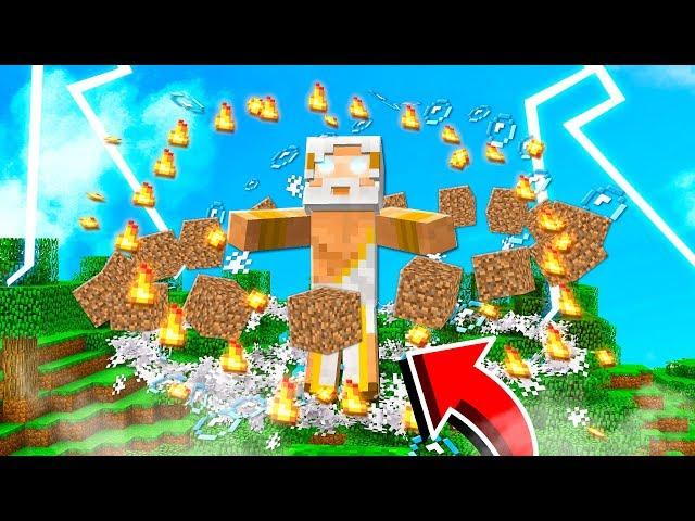 BENDING WATER, EARTH, FIRE & AIR IN MINECRAFT!