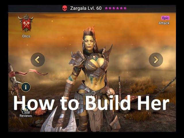 Zargala How to Build Her - Raid Shadow Legends